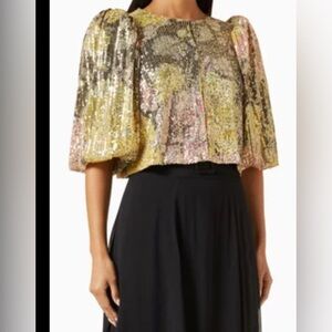 TiMO Sequin Embellished Jacket, NWT, size Large